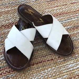 Women’s white sandals